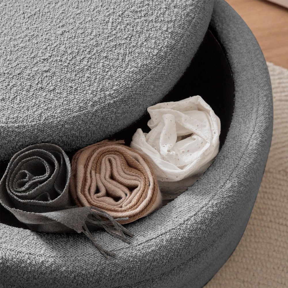 Pufas XL ALTUM | PILKA - Image 6