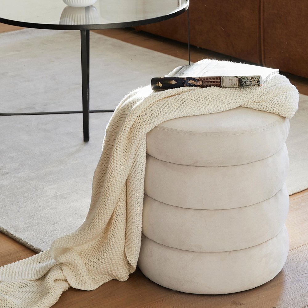 Pufas ALTUM | KREMINĖ - Image 4