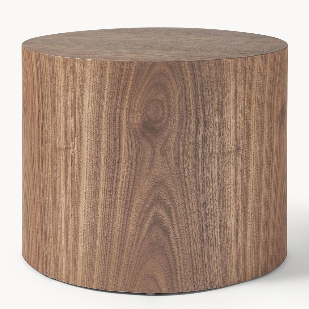 Mediniai kavos staliukai DINO | MEDŽIO TAMSI | 2 vnt. - Image 2