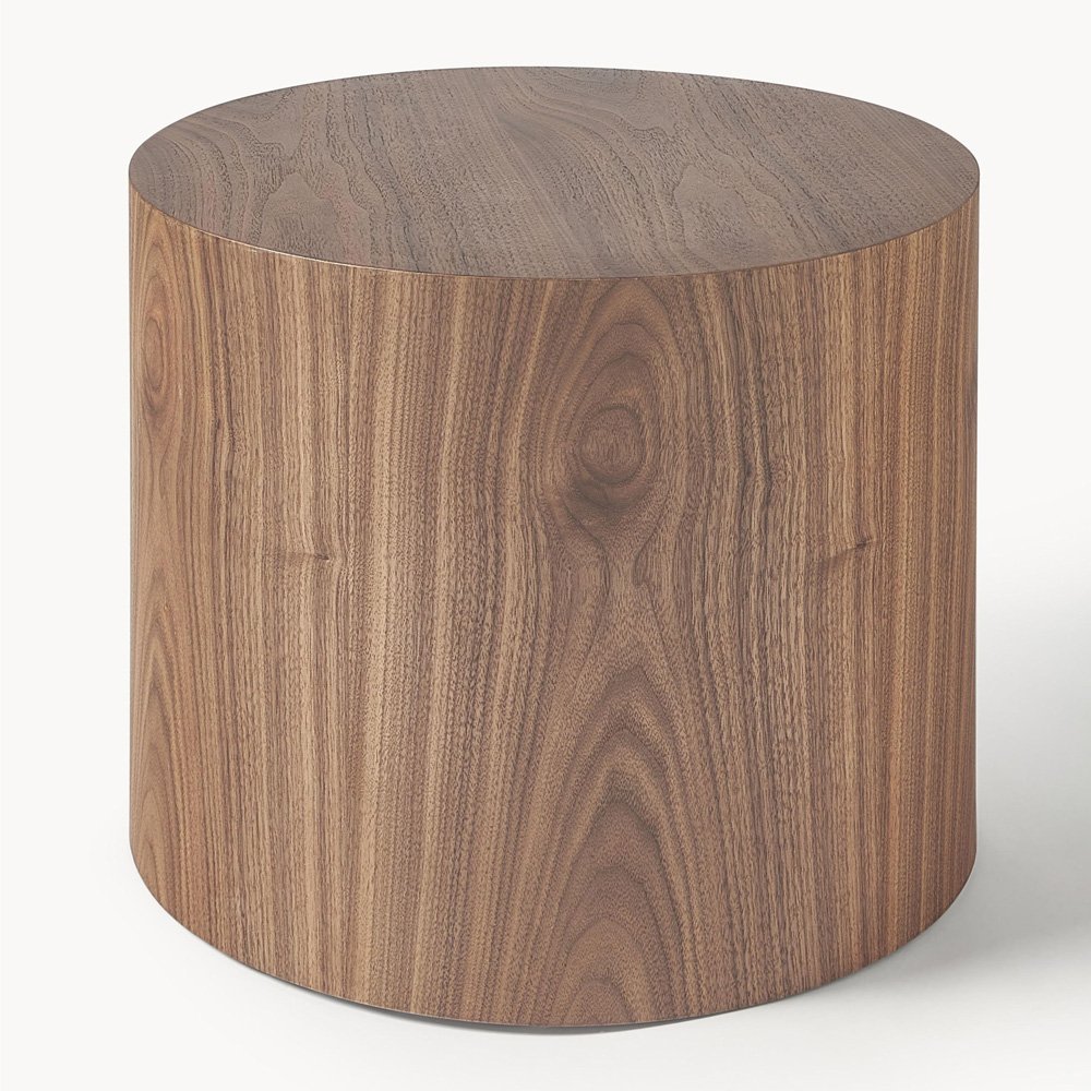 Mediniai kavos staliukai DINO | MEDŽIO TAMSI | 2 vnt. - Image 4