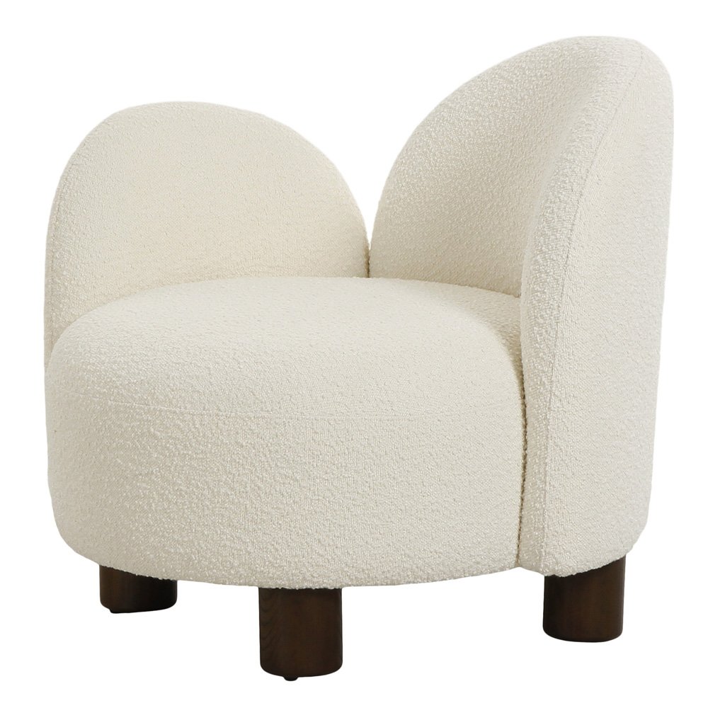 Fotelis HELER | BALTA | DEŠINĖ - Image 2