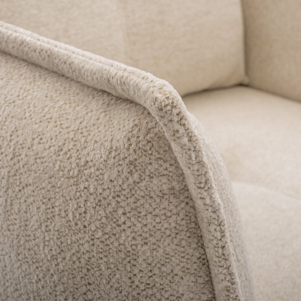 Fotelis KABELO | KREMINĖ - Image 3