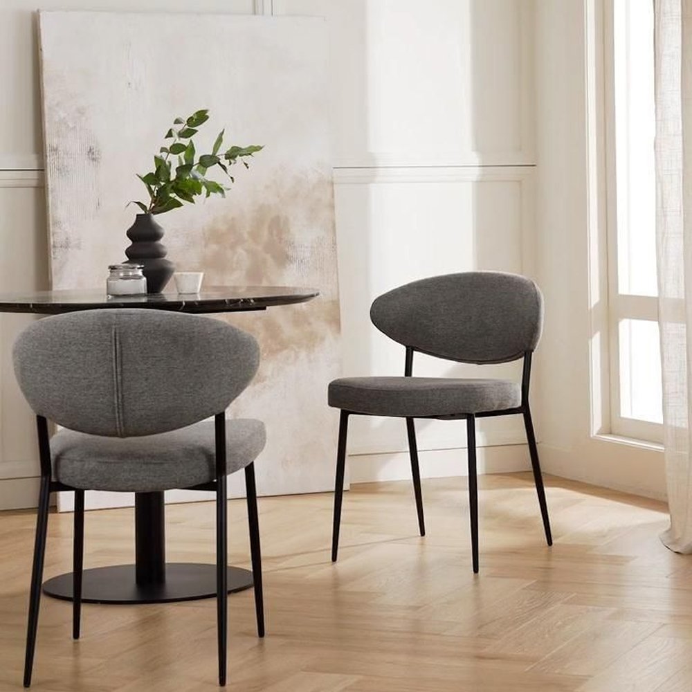 Kėdė ADAM | PILKA | 2 vnt. - Image 7