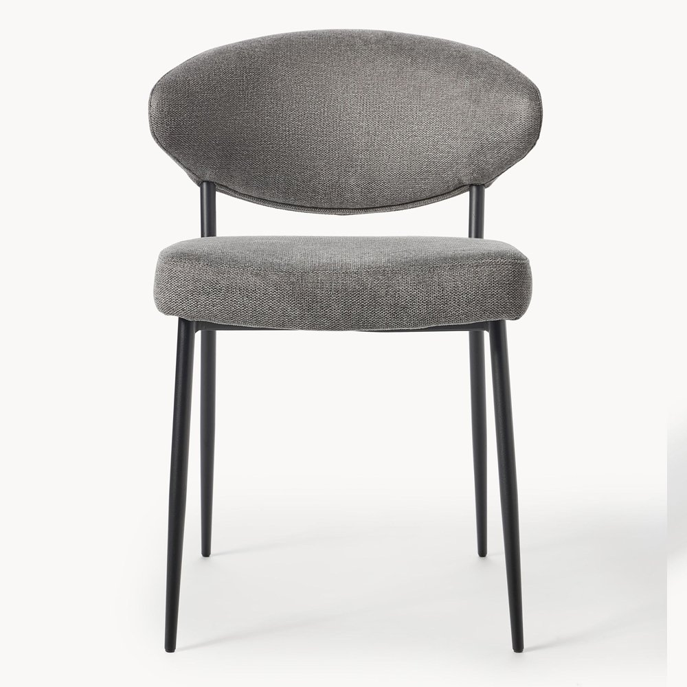 Kėdė ADAM | PILKA | 2 vnt. - Image 2