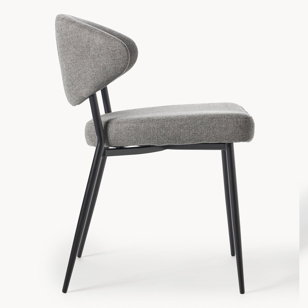 Kėdė ADAM | PILKA | 2 vnt. - Image 3