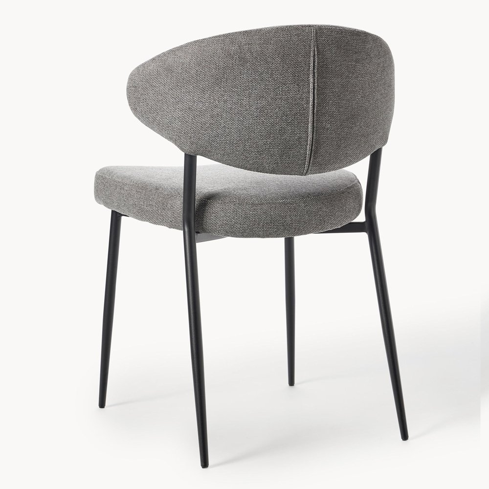 Kėdė ADAM | PILKA | 2 vnt. - Image 4