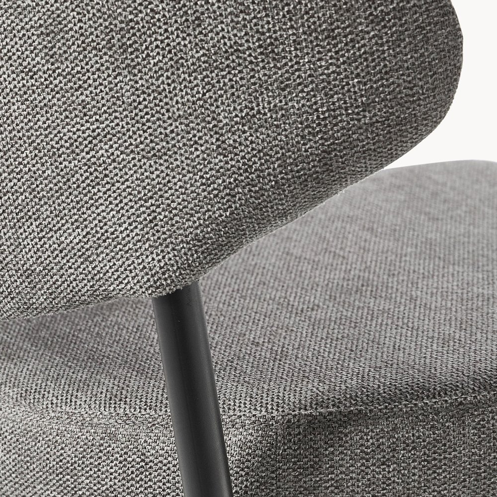 Kėdė ADAM | PILKA | 2 vnt. - Image 5