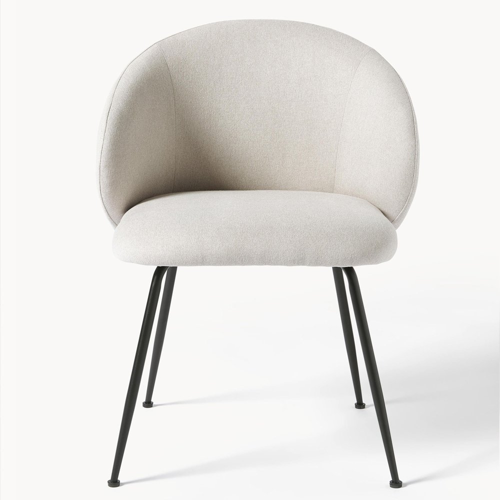 Kėdė LEO | BALTA | 2 vnt. - Image 2