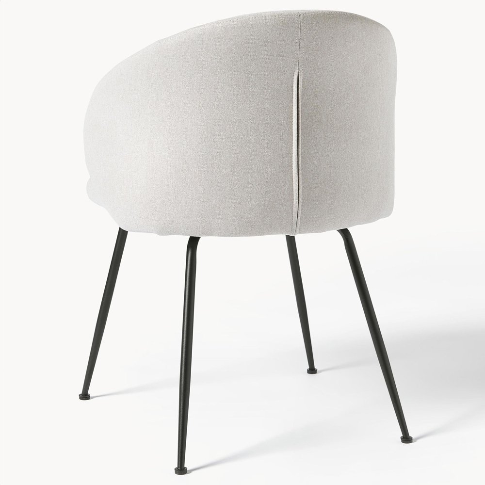 Kėdė LEO | BALTA | 2 vnt. - Image 4