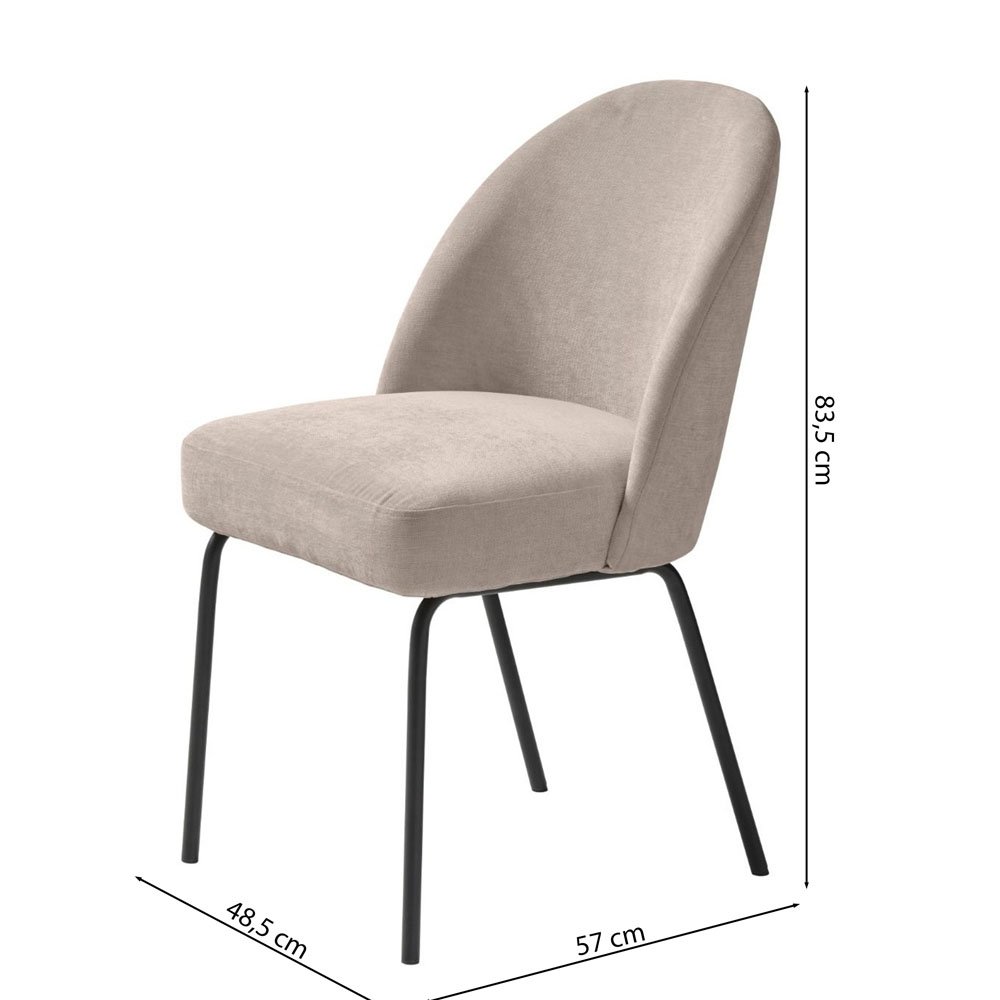 Kėdė NELI | PILKA - Image 8