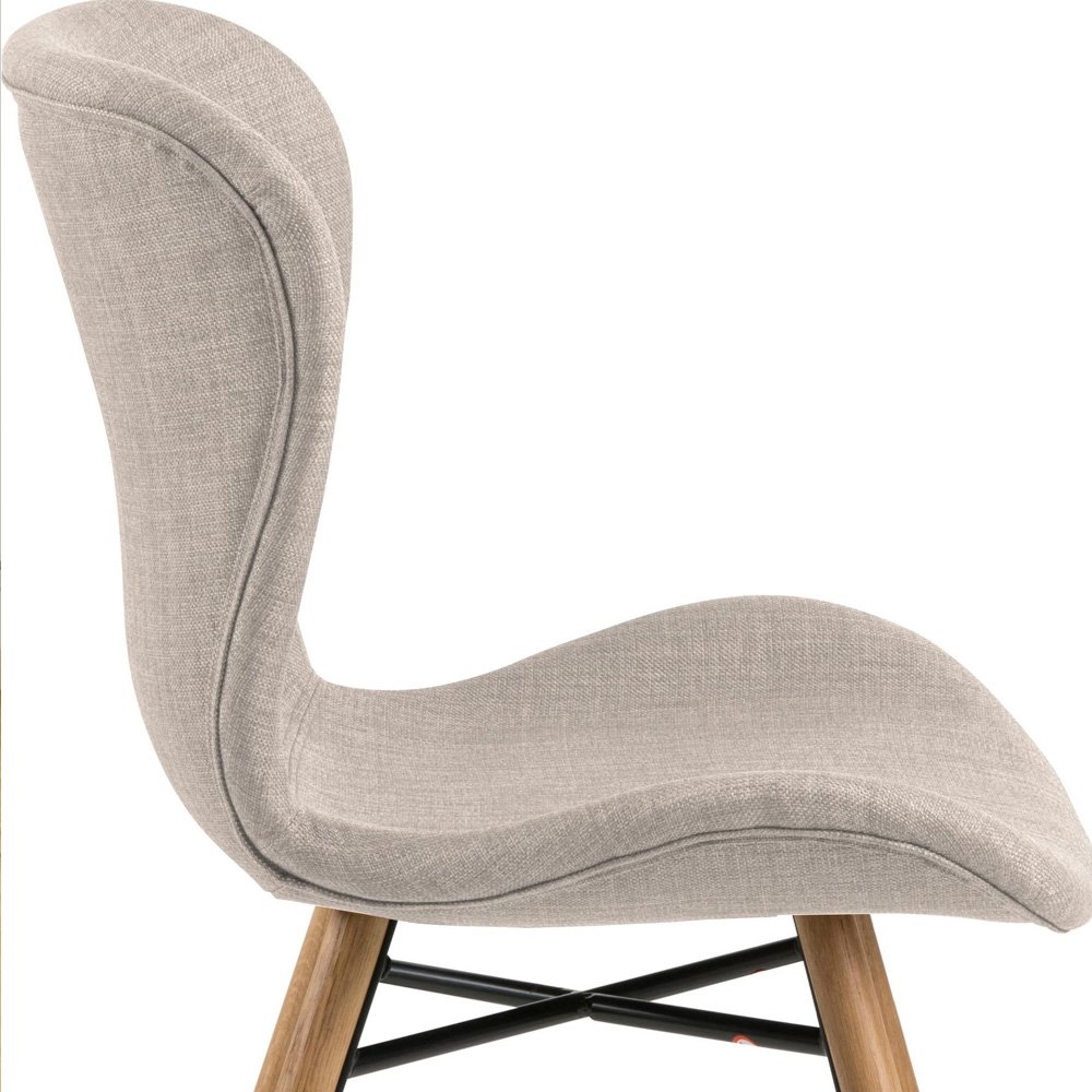 Kėdė TEDO | SMĖLIO | 2 vnt. - Image 2