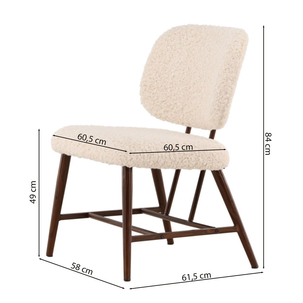 Kėdė TODA | BALTA - Image 7