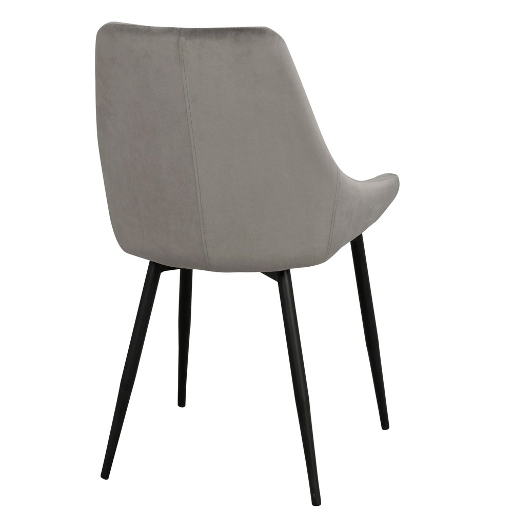 Kėdė STELA | PILKA | 2 vnt. - Image 4
