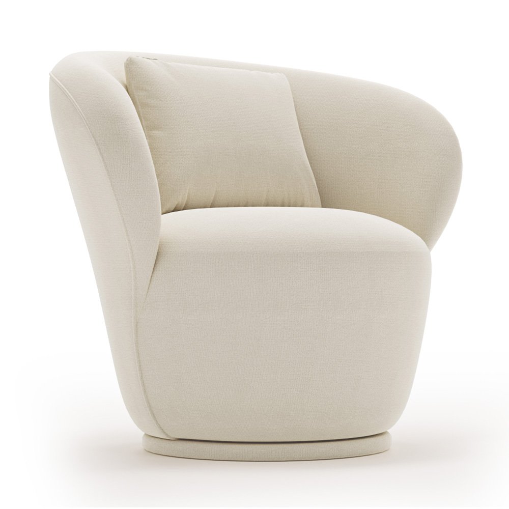 Fotelis AURORA | KREMINĖ - Image 2