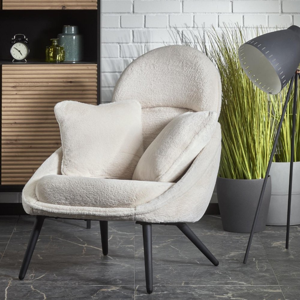 Fotelis SALI | KREMINĖ - Image 5