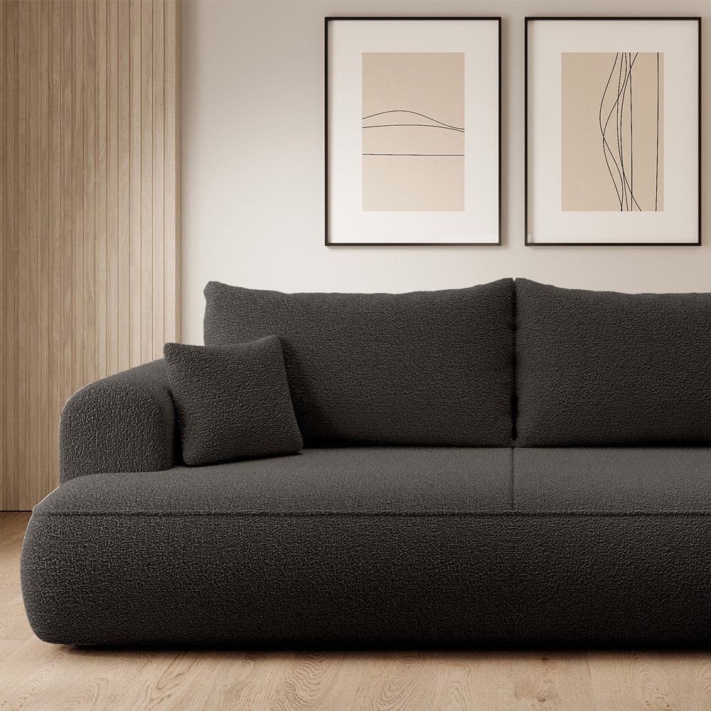 Sofa ZEFIR JUODA - Image 6