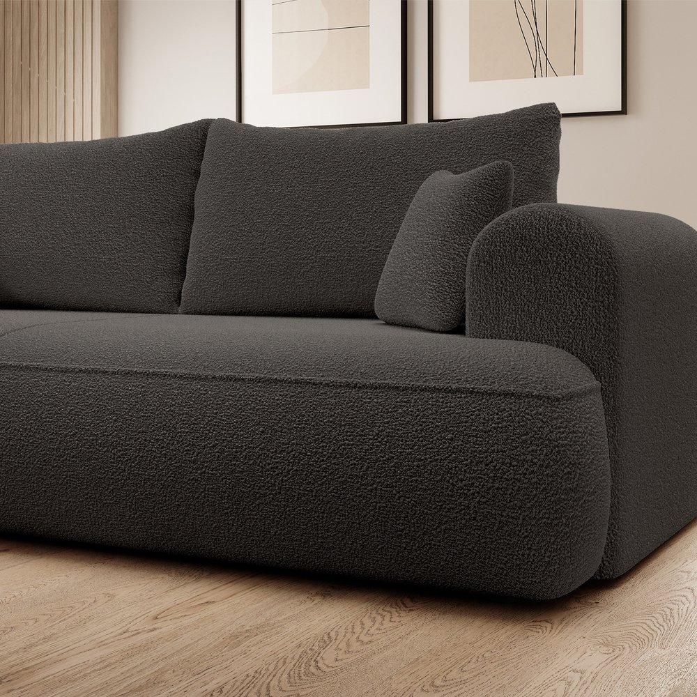 Sofa ZEFIR JUODA - Image 5